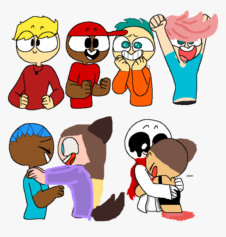 Collab By Rapmonster - Cartoon, HD Png Download