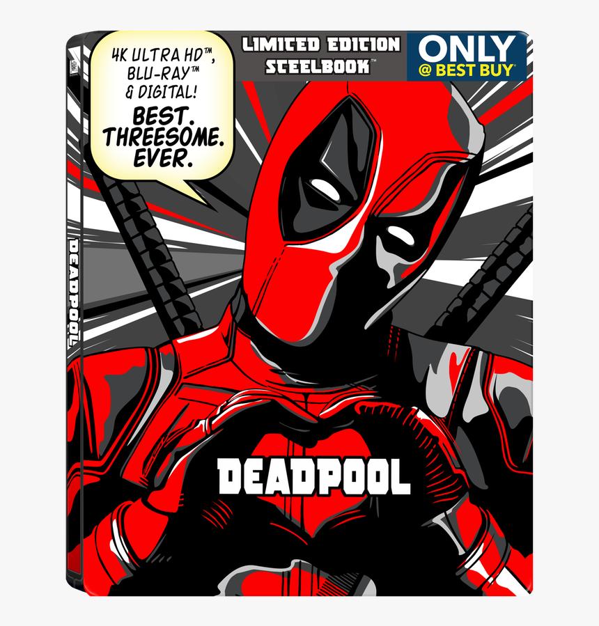 Deadpool Steelbook 4k, HD Png Download