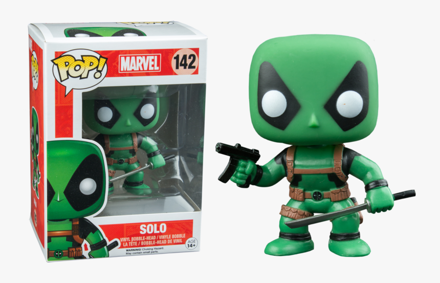 Green Deadpool Funko Pop, HD Png Download
