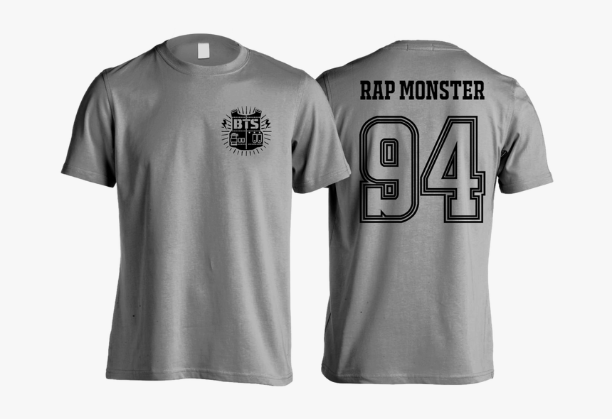 Kaos Rap Monster / Baju Bts / Shirt Bangtan Boys Army - Active Shirt, HD Png Download