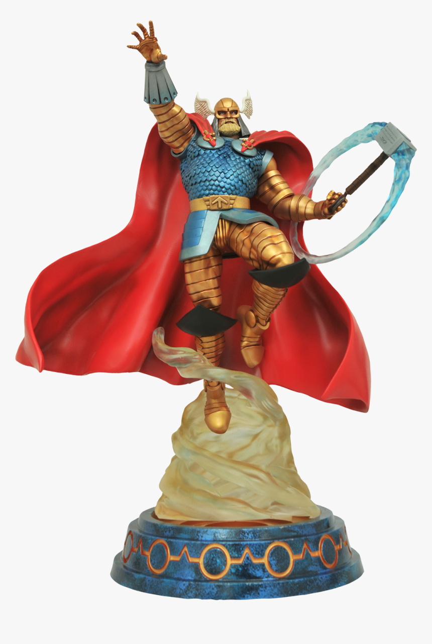 Thor Armored Statue, HD Png Download