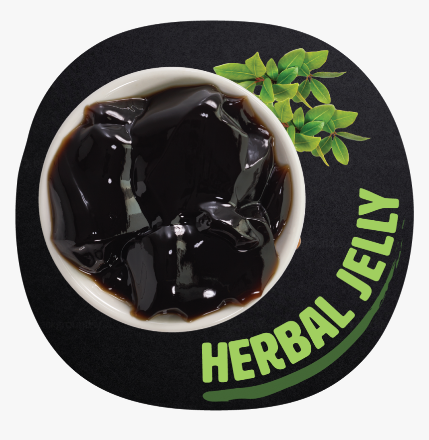 Pudding Our Pudding Topping Is Made With Whole Milk, - Grass Jelly, HD Png Download