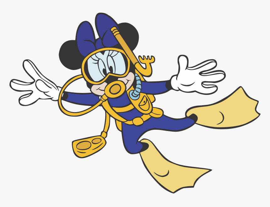 Minie Mouse 01 By Convitex - Colorat Cu Mickey Mouse, HD Png Download