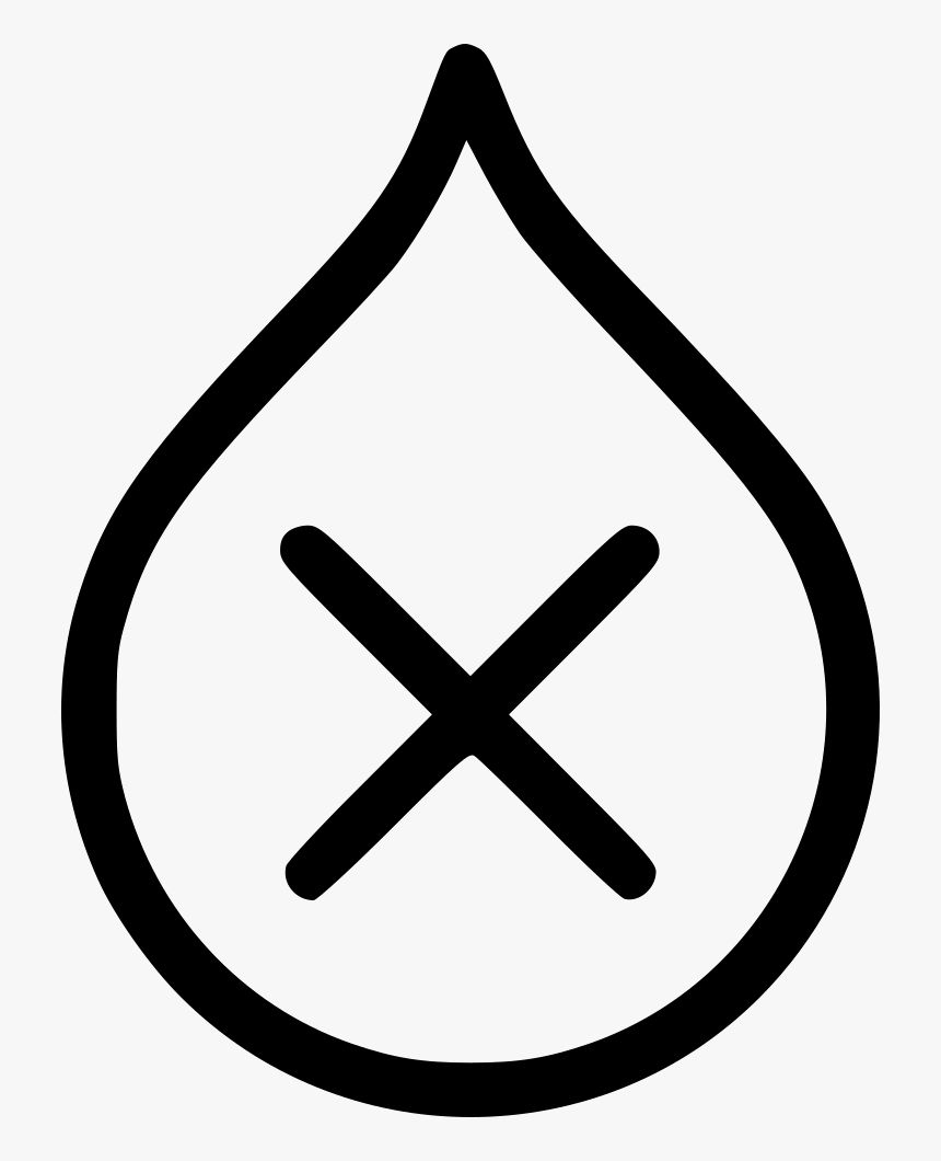 Water Purify Waste Dirty Risk - Symbol For Dirty Water, HD Png Download