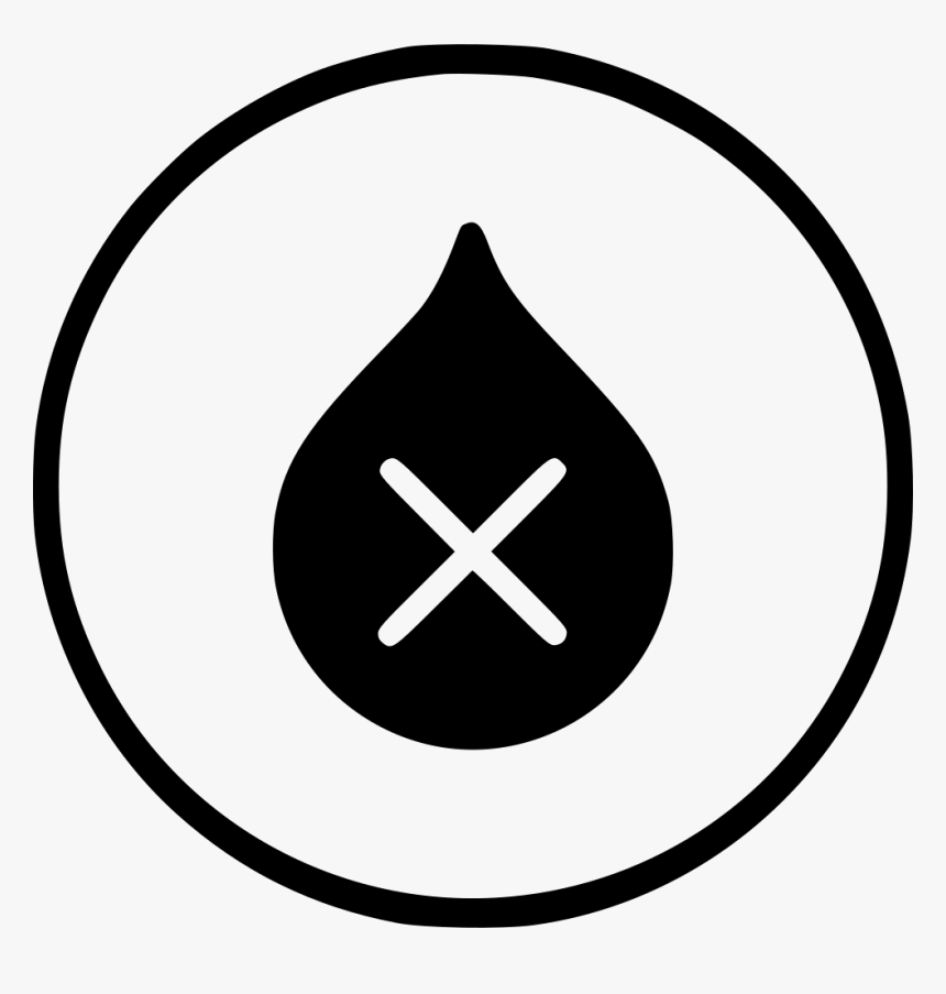 Water Purify Waste Dirty Risk - White Round Instagram Icon, HD Png Download