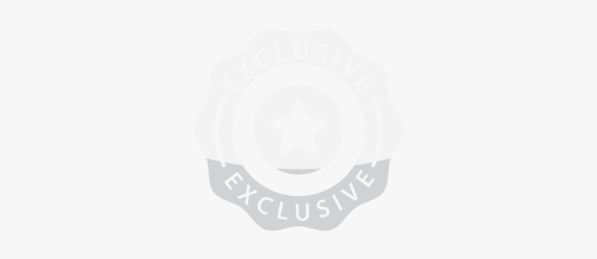 Exclusive Star - White - Emblem, HD Png Download