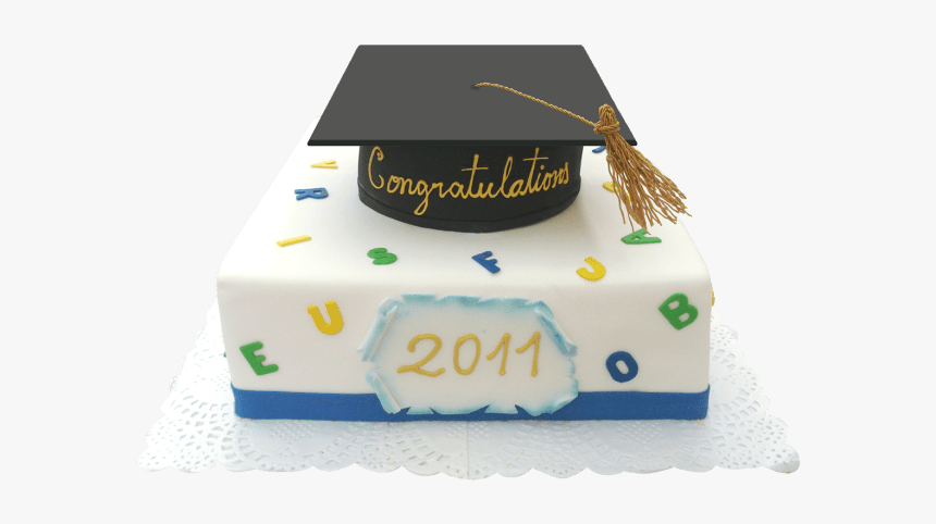 Tortas Para Graduación En Masa Elástica, HD Png Download