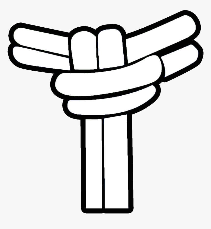 Corda Branca De Capoeira, HD Png Download