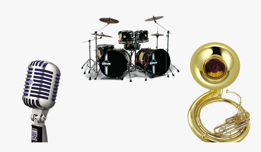 Musica Ao Vivo Png Sousaphone Instrument - Instrument A Vent Cuivre, Transparent Png