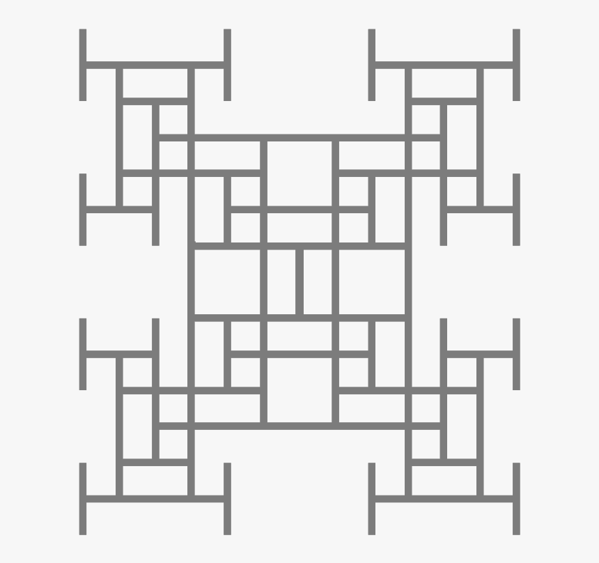 Toothpick Fractal, HD Png Download