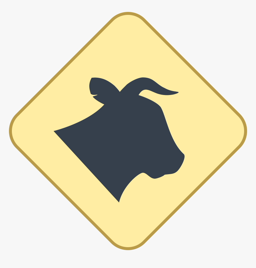 Transparent Bull Head Clipart - Sign, HD Png Download