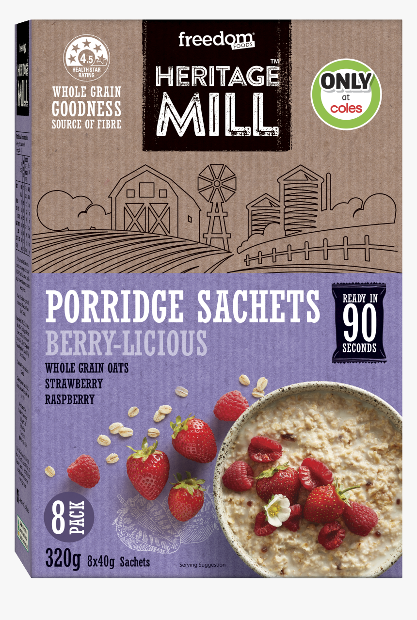 Heritage Mill Porridge Sachets, HD Png Download
