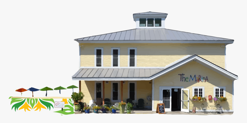 Transparent Cottages Clipart - Marina Restaurant Brattl, HD Png Download