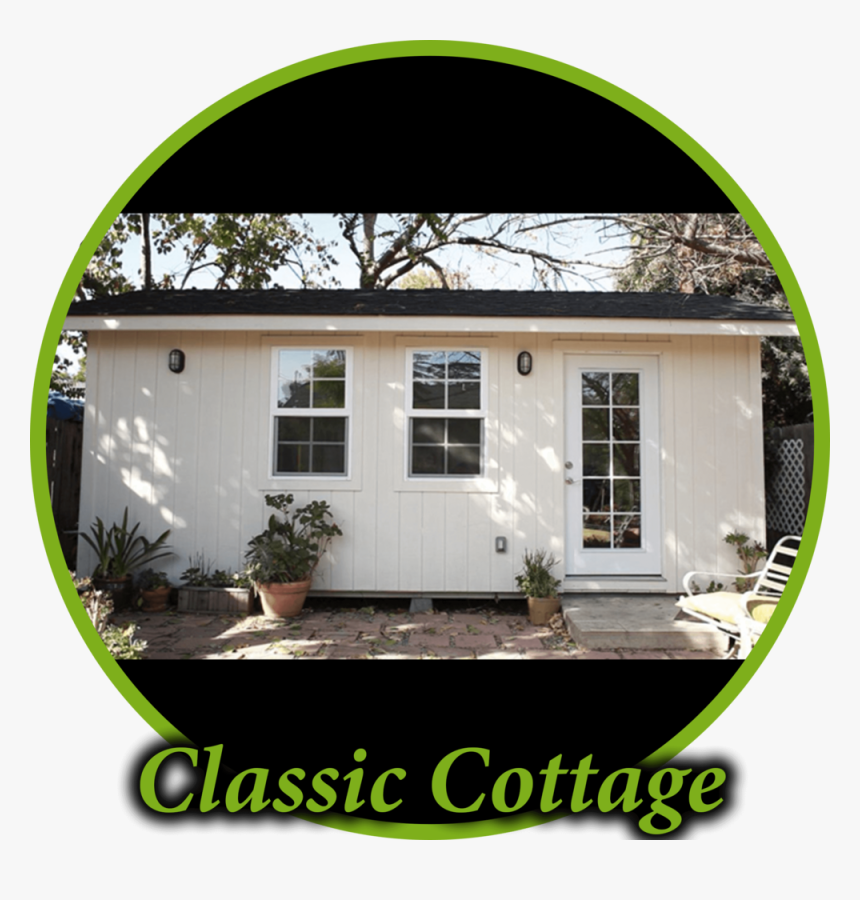 Classic Cottage Circle - House, HD Png Download