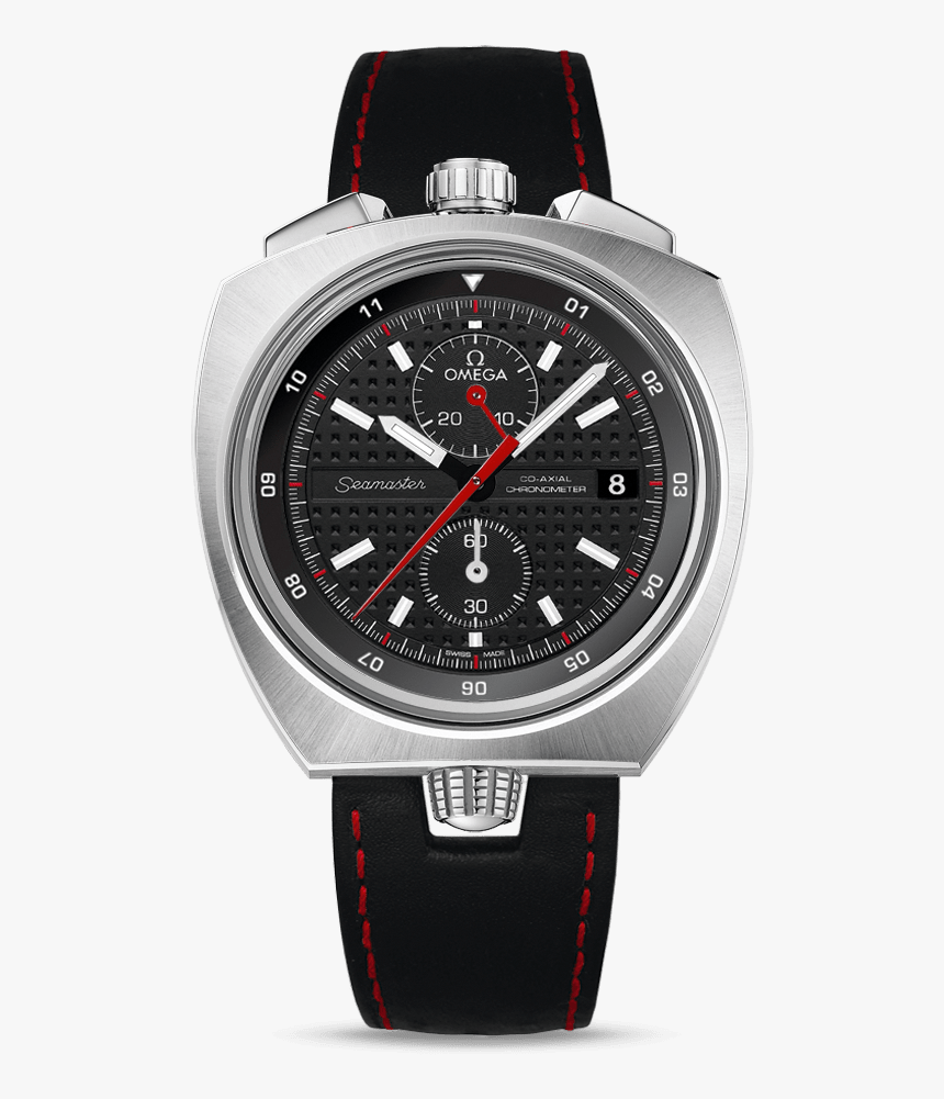 Omega Bullhead Black Dial, HD Png Download