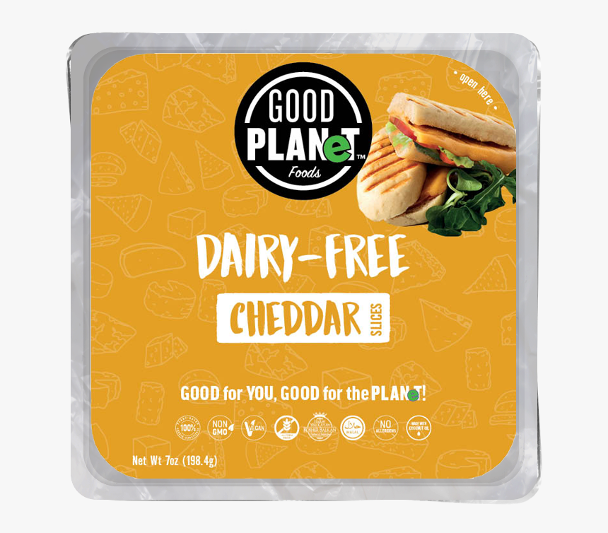 Good Planet Dairy Free Cheese, HD Png Download