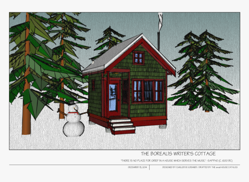 Writers Cottage, HD Png Download