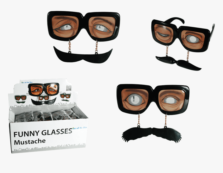 Gafas De Broma Con Bigote , Png Download - Glasses, Transparent Png