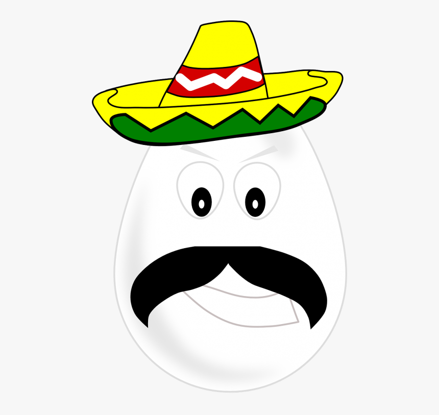 México, Mexico, Bigote, Sombrero, Huevo - Mexicans Digging Under The Wall, HD Png Download