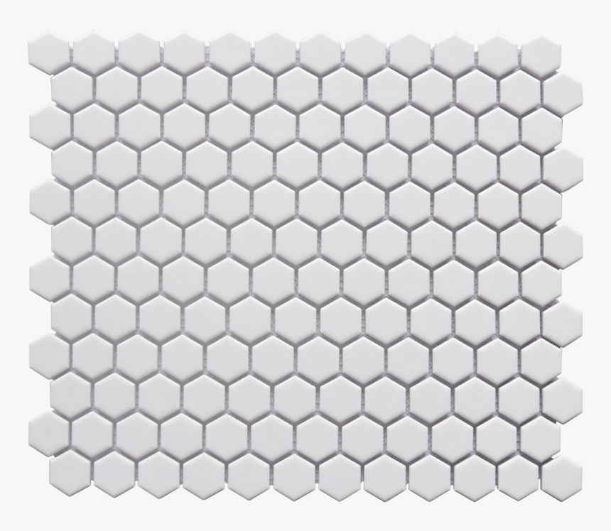 1 Hex Wh G - Grey Hexagon Mosaic Tiles, HD Png Download