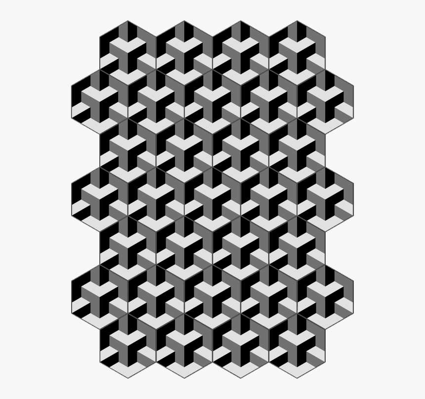 Black And White Machuca Tile, HD Png Download