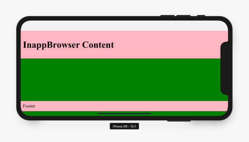 Cordova Inappbrowser Design, HD Png Download