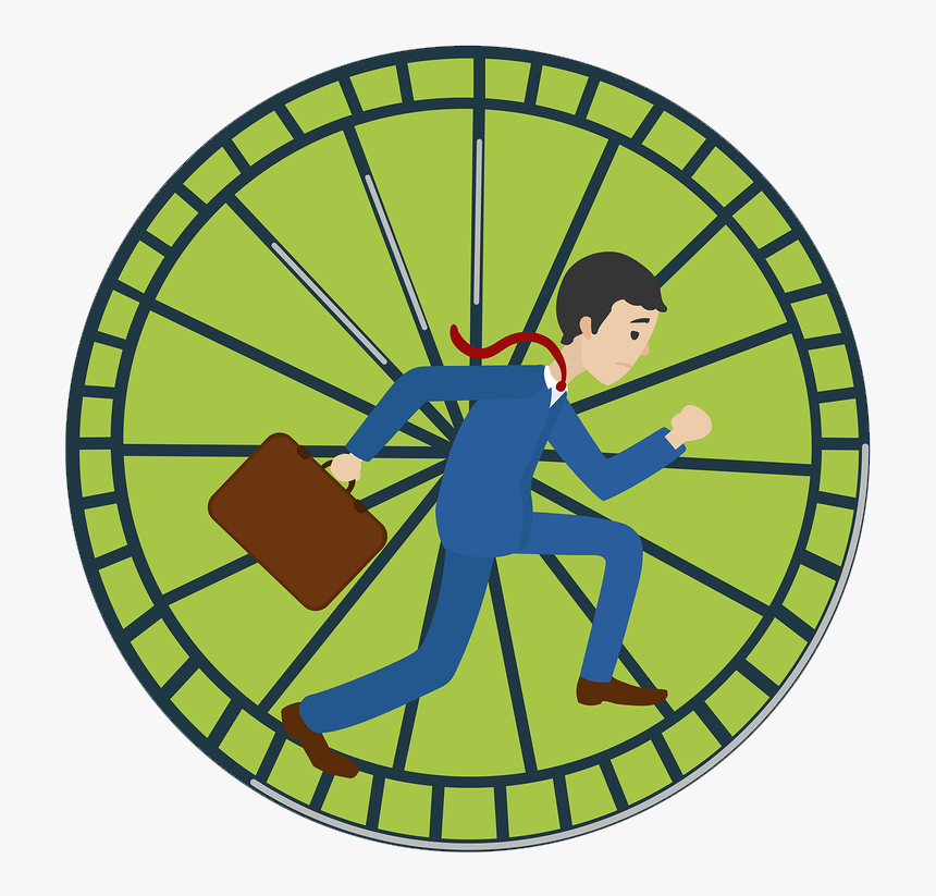 In Spite Of The Feeling Of Failure That Nags You, You - Hamster En La Rueda Dibujo Png, Transparent Png