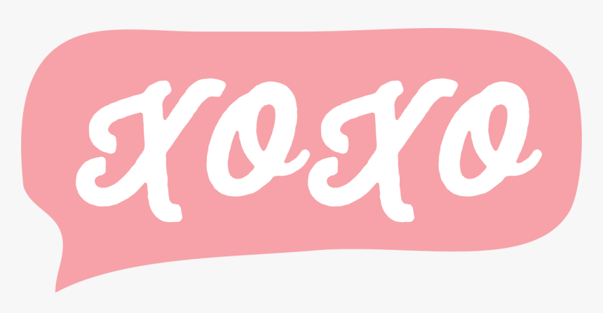 Xoxo Bubble Svg Cut File - Carmine, HD Png Download