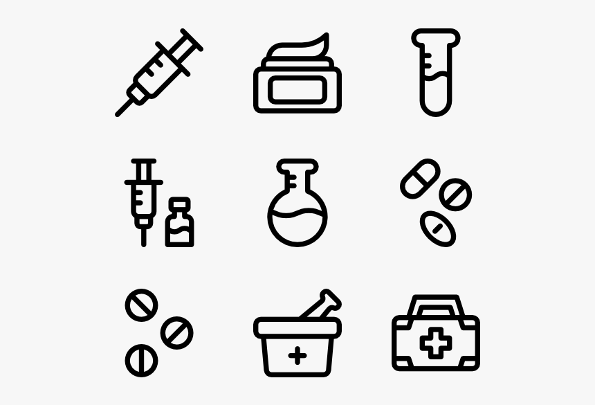 Medicaments - Transparent Background Travel Icons, HD Png Download