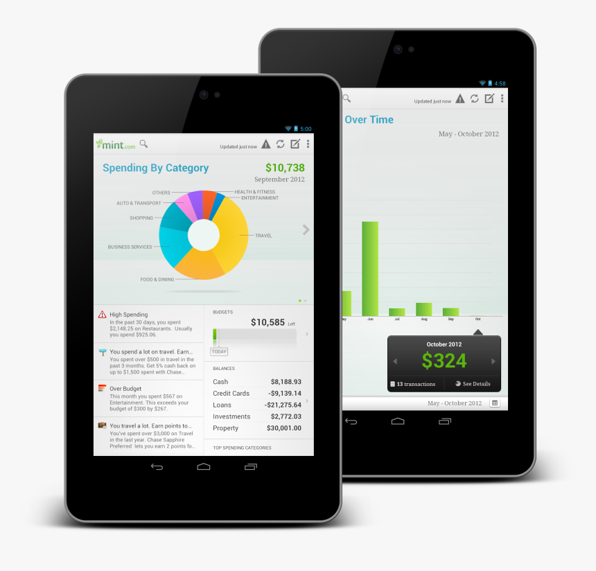 Mobile App Screens Tablet, HD Png Download
