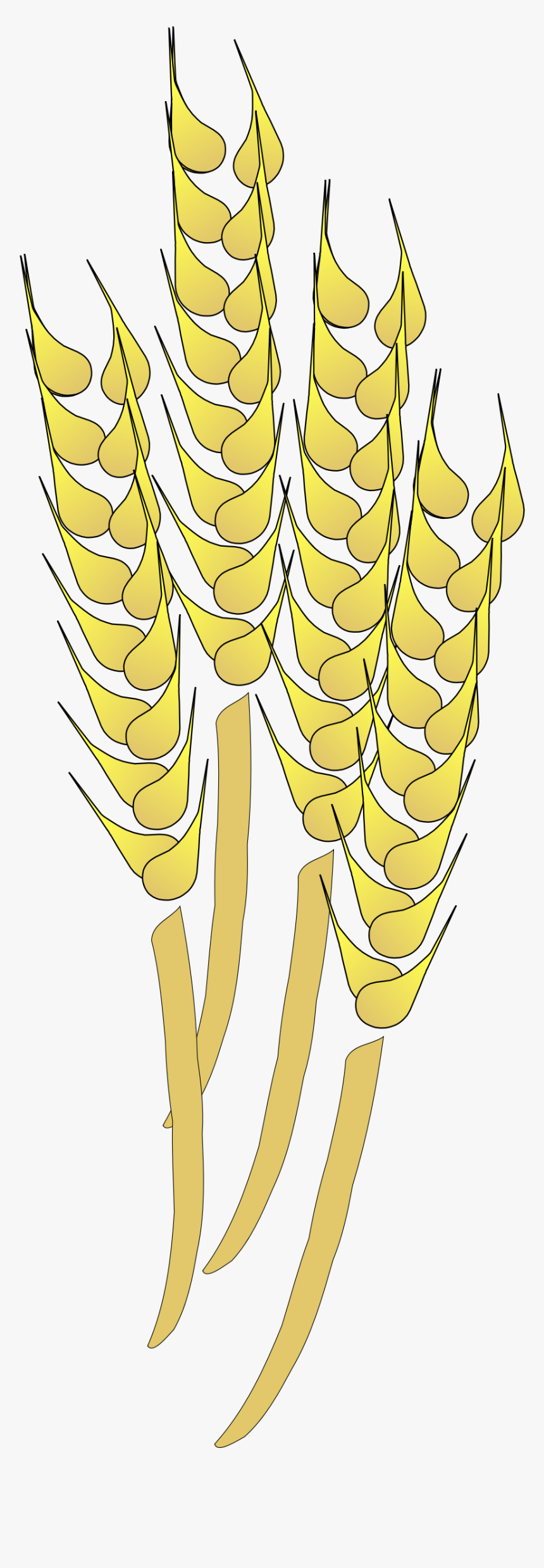 Wheat Clipart Wheat Stalk - Wheat Clip Art, HD Png Download