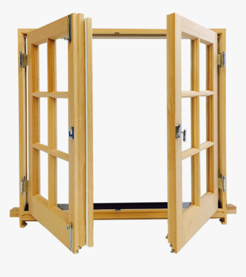 Swing In Pair Casement Inside Open - Window Swing Open, HD Png Download