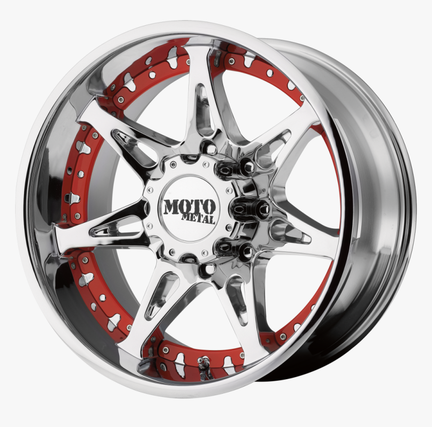 Moto Metal Rims Red, HD Png Download