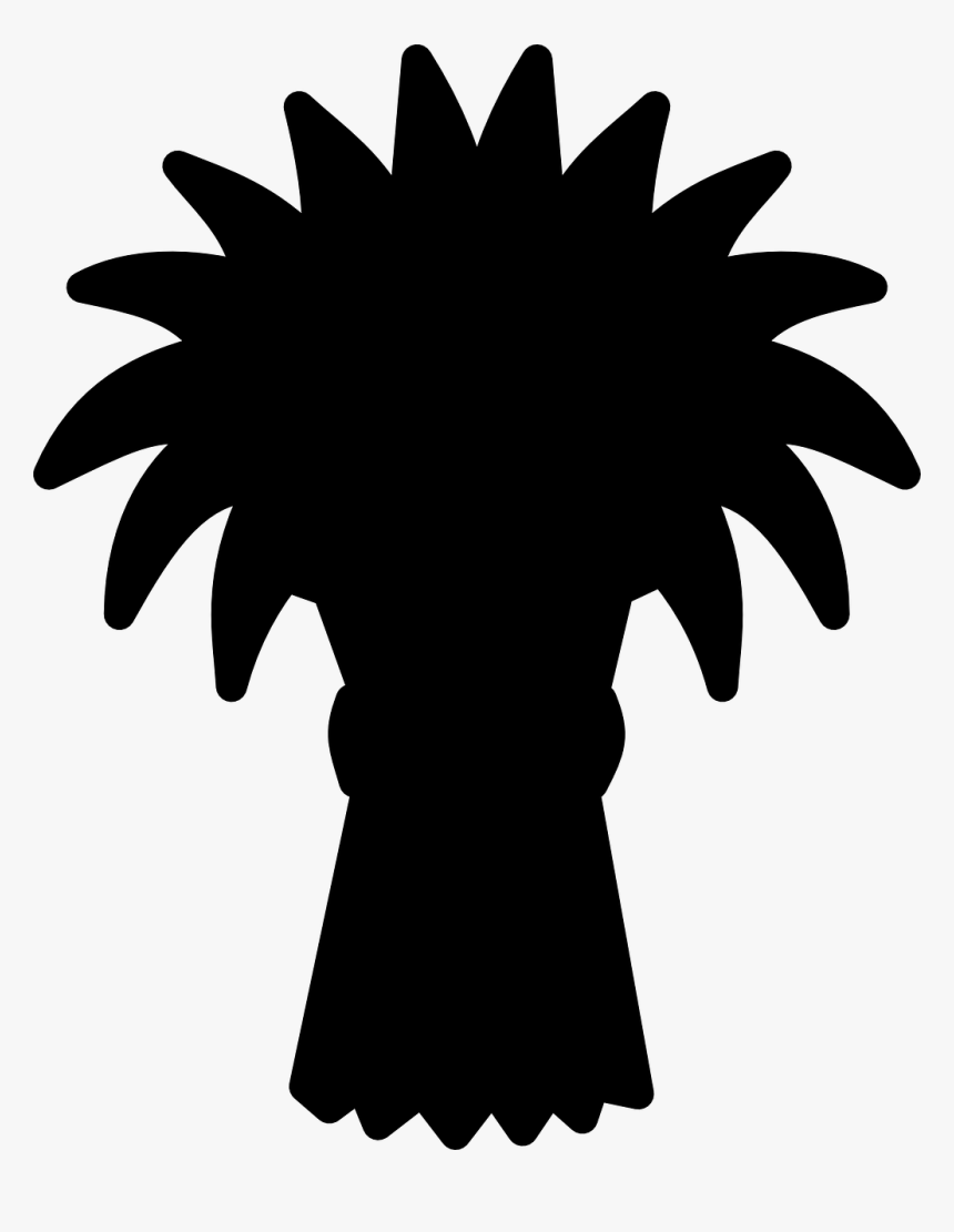 Hay Vector Black And White, HD Png Download