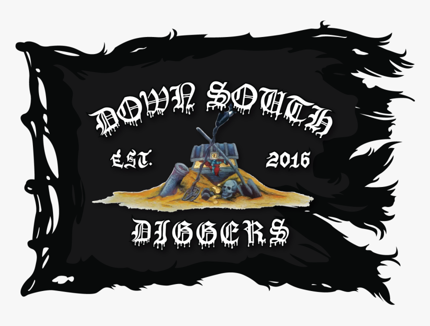 Image Of New Dsd Black Flag Sticker - Pirate Skull Flag Vector, HD Png Download