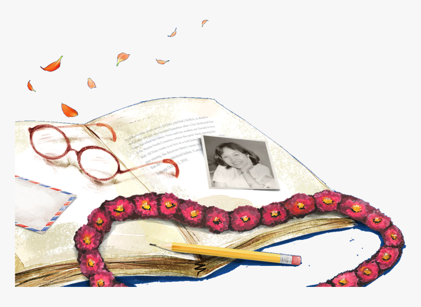 Opened Book, Glasses, Envelope, Pencil, Marie S Photo, - Craft, HD Png Download