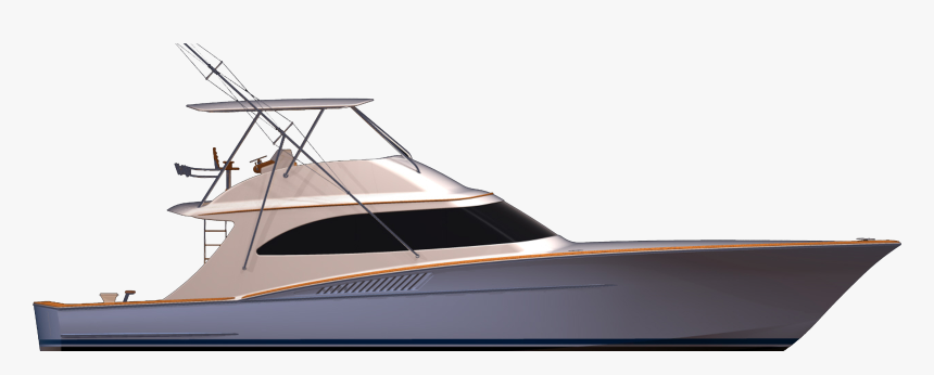 Collection Clipart Png Boat - Sportfishing Boat Png, Transparent Png