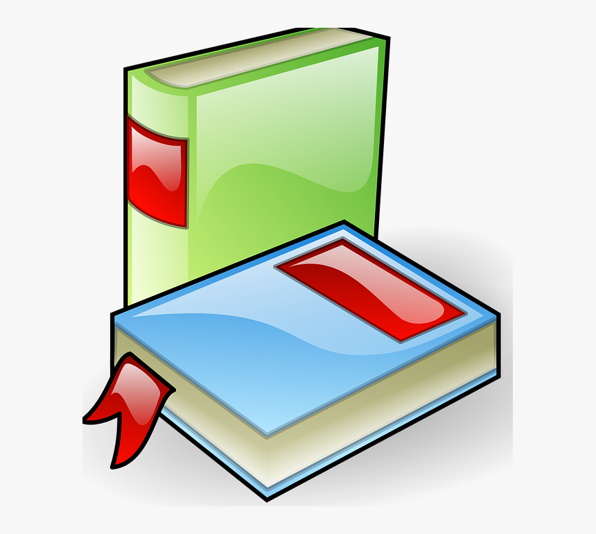 2 Books Clipart, HD Png Download
