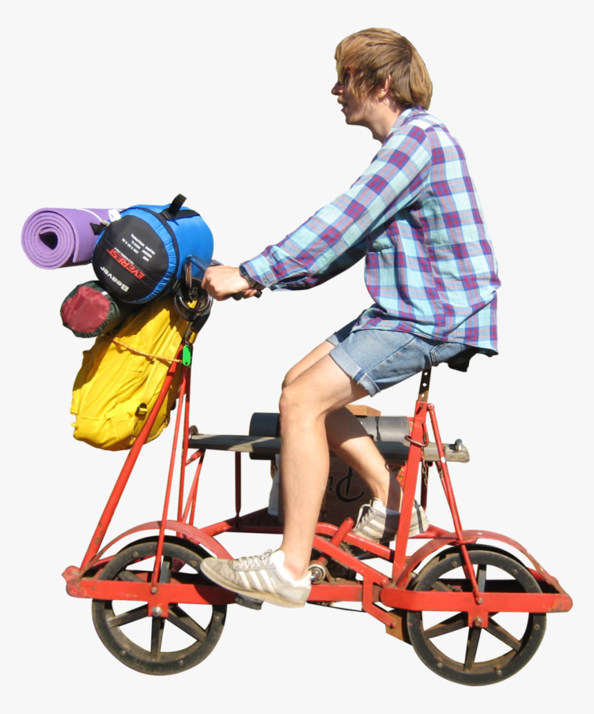 Transparent Indoor Cycling Clipart - Tricycle, HD Png Download