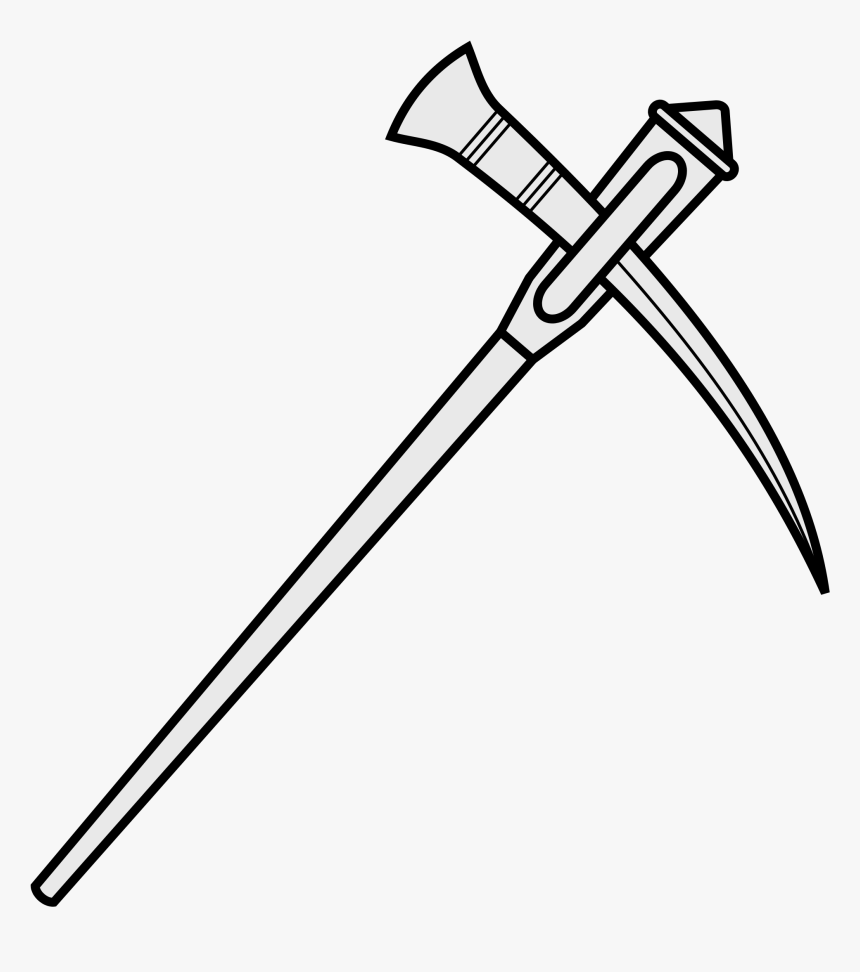 Pick Axe Png - Pickaxe Coat Of Arms, Transparent Png