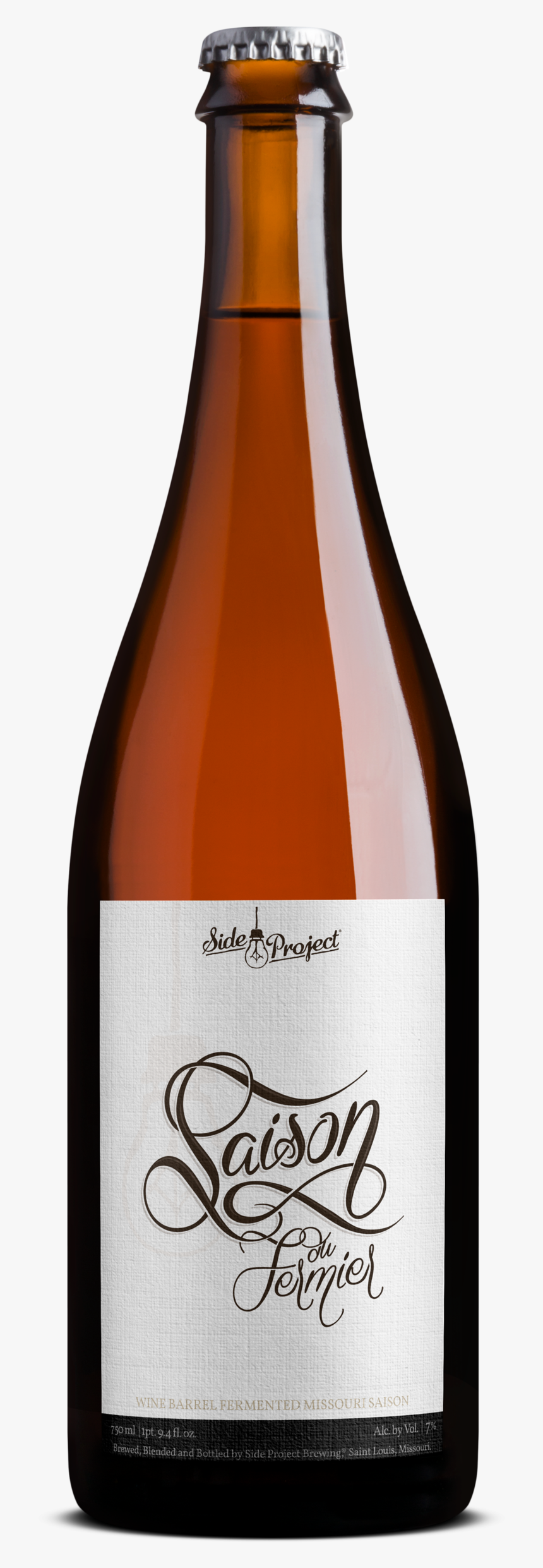 Sideproject Saisondufermier 750ml - Side Project Bottle, HD Png Download
