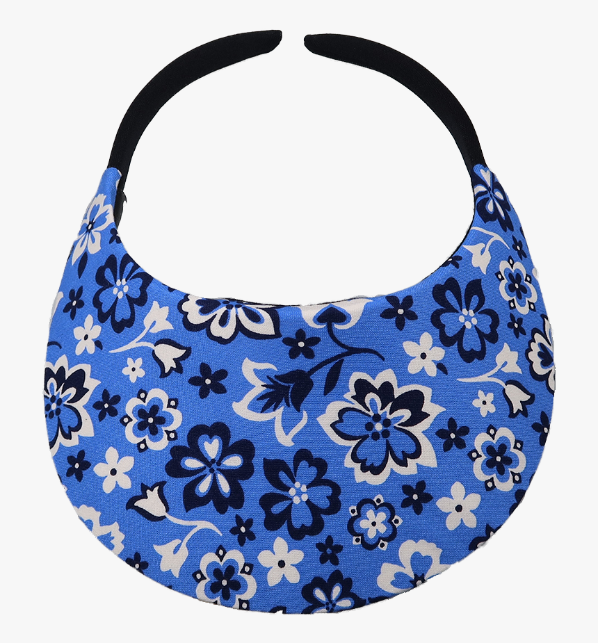 Bandana Blue Midsize Visor - Hobo Bag, HD Png Download