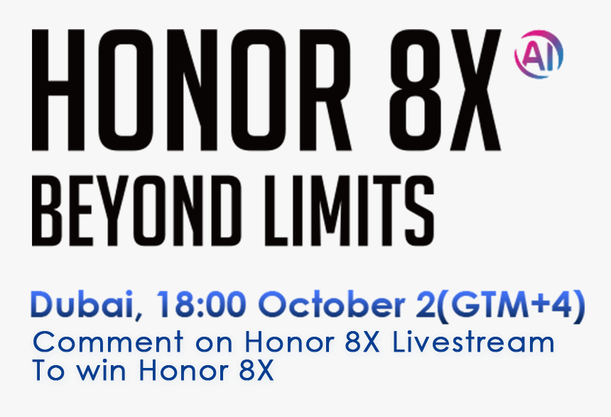 Comment On Honor 8x Livestream To Win Prizes - Abrasce, HD Png Download