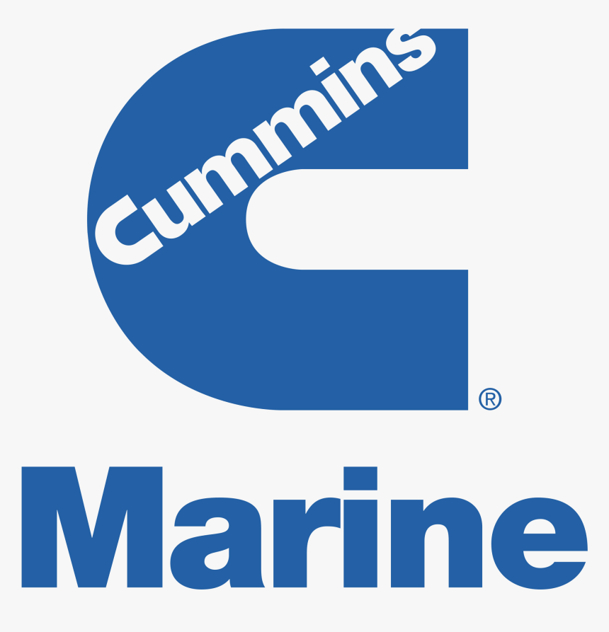 Cummins Marine Logo Png Transparent - Cummins Marine Engine Logo, Png Download
