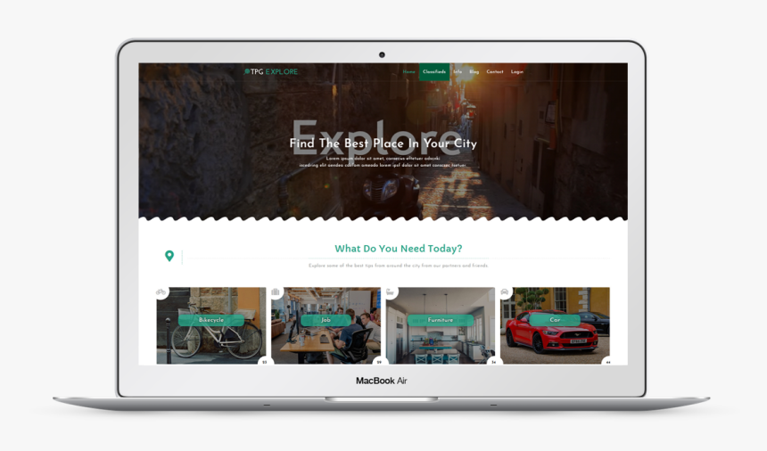 Tpg Explore Free Responsive Wordpress Theme Mockup - Nintendo 3ds, HD Png Download