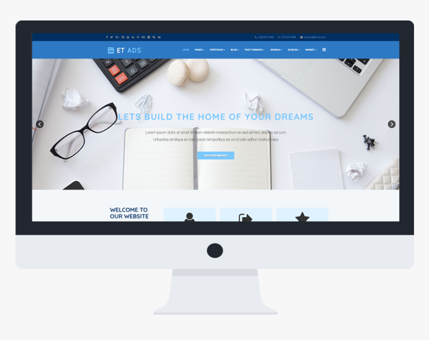 Top View Of Desk, HD Png Download