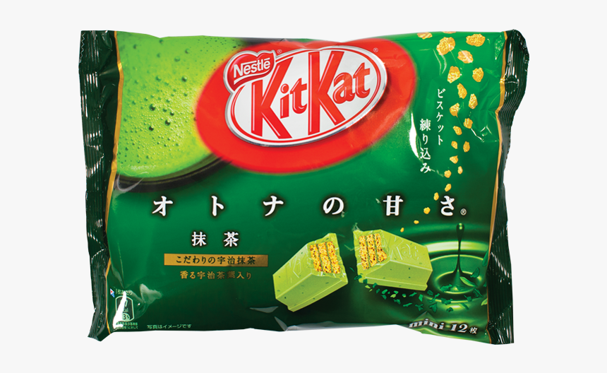 Green Tea Kit Kat Png, Transparent Png