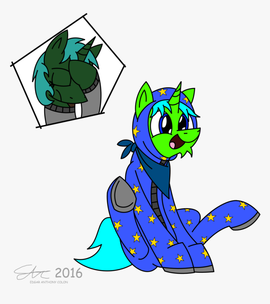 Derpanater, Bandana, Clothes, Cute, Digital Art, Eyes - Cartoon, HD Png Download