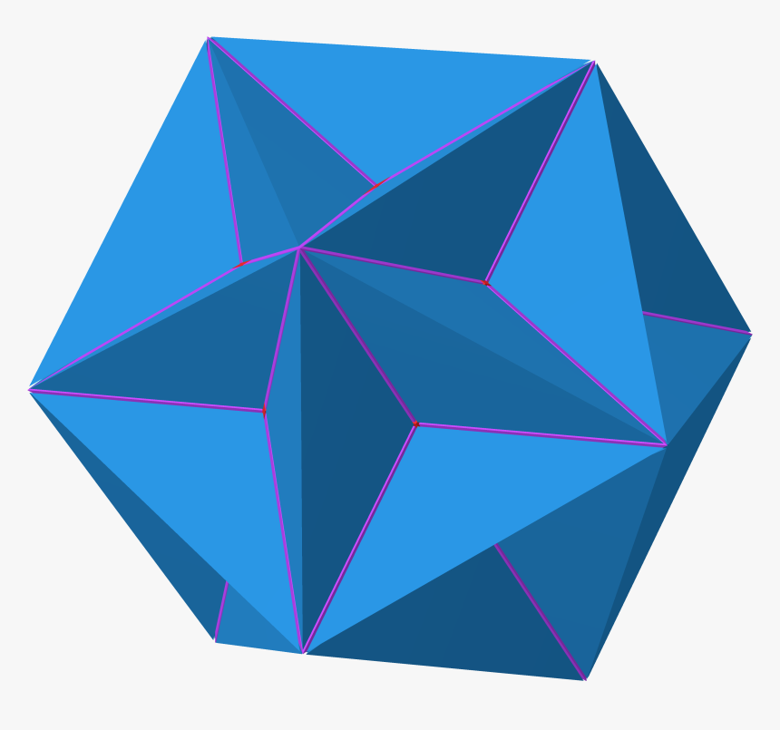 Stell12s Cells Solid 3 Stacked - Triangle, HD Png Download