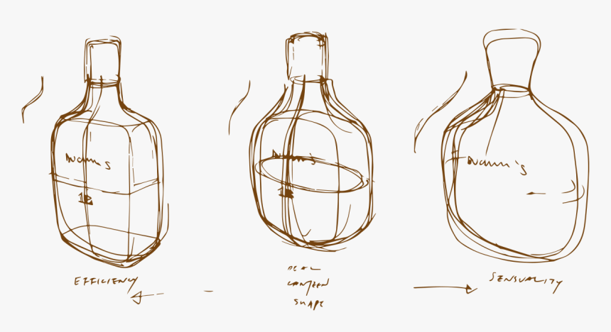 Tradición De Grandeza - Buchanans Bottle Sketch, HD Png Download